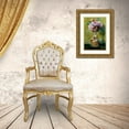 thumbnail image 3 of Renoir, Pierre-Auguste 11x14 Gold Ornate Wood Framed with Double Matting Museum Art Print Titled - Bouquet in a Vase, 3 of 4
