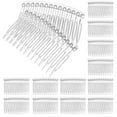 thumbnail image 1 of unbranded 20Ud Peines Transparentes Para De Plástico Para Accesorios Nupciales Decorativos, 1 of 8