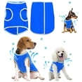 thumbnail image 5 of Dog Cooling Coat, Breathable Dog Cooling Vest with Harness for Medium Large Small Pet Dogs, Dog Cooling Jacket for Outdoor Hiking Training (L), 5 of 9