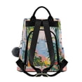 thumbnail image 2 of FORMRS Women's Travel Backpack Purse Anti-Theft Hidden Pockets Casual Shoulder Bag, Floral Seaside, 2 of 7