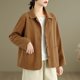 thumbnail image 5 of Ailaofu Womens Button Down Shirts Long Sleeve Collared Button Up Tops Casual Work Business Blouses, 5 of 7