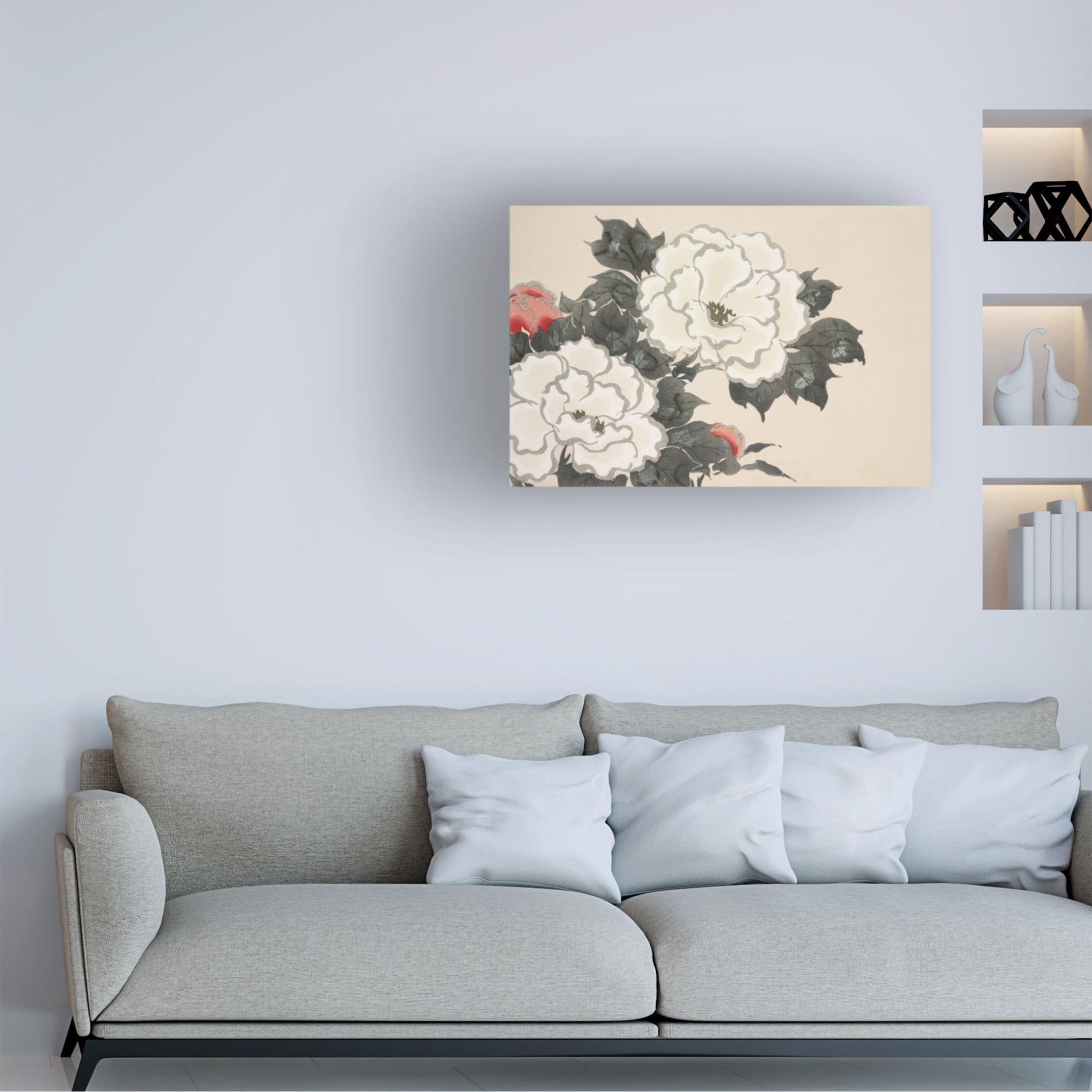Trademark Fine Art Pictufy  Flowers From Momoyogusa Canvas Wall Art