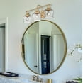 thumbnail image 5 of Wry Lighting Daphne 3-light Vanity in Brushed Champagne Brass, 5 of 6