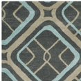 thumbnail image 3 of SAFAVIEH Soho Earl Geometric Wool Runner Rug, Grey/Multi, 2'6" x 8', 3 of 5