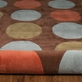 thumbnail image 5 of Trio Devi Brown Area Rug 8x10 Contemporary Transitional Design, 5 of 5