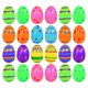 thumbnail image 2 of 24 huevos de Pascua rellenables, adornos decorativos versátiles, vacíos para decoración del hogar, para aula, niños y niñas., 2 of 9