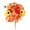 D, variant on Clearance Under $10 Artificial flowers, Never Discoloration Artificial Flowers Bouquet Orange Sunflower Rose With Maple Leaves Bouquets Faux Flowers Arrangements With Floral Stems For Table Home