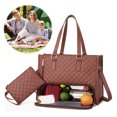 thumbnail image 3 of 2 en 1 Bolso Almuerzo Combinado Bolsas Aisladas Mano Reutilizables (bolsa Almuerzo), 3 of 9