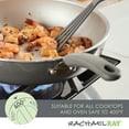 thumbnail image 6 of Rachael Ray Create Delicious 12.5 inch Aluminum Nonstick Deep Frying Pan, Gray Shimmer, 6 of 8