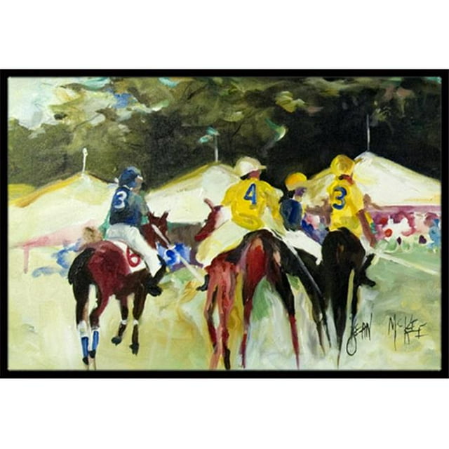Carolines Treasures JMK1007JMAT Polo à la Pointe Tapis Intérieur et Extérieur- 24 x 36 Po.