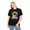 Black, variant on Pride Shirt HUMAN LGBT Flag Lesbian Pride Month Rainbow Gay Plus Size Shirts for Women