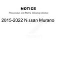 thumbnail image 2 of Transit Auto Front Rear Complete Suspension Shocks Strut and Coil Spring Mount Assemblies Kit for Car 2015-2022 Nissan Murano - Left Right Side (Driver Passenger) K78M-100414, 2 of 2