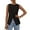 Black, variant on PRETTYGARDEN Women's Suit Vest Tops Summer Dressy Casual Business Button Sleeveless Trendy Fashion Blazer Waistcoat