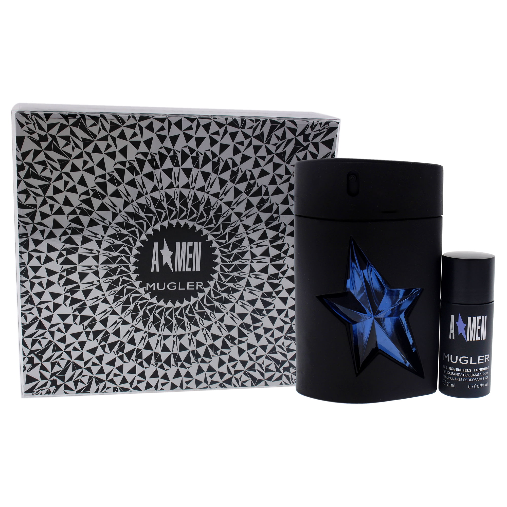 A Men By Mugler Gift sale Set EDT Spray 3.4oz+Deodorant Stick