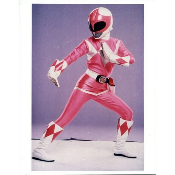 Mighty Morphin Power Rangers 1993 TV series strikes a pose 8x10 inch photo