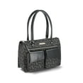 thumbnail image 3 of Vanessa Fiorelli Women's Satchel, Black Geo Jacquard, 3 of 3