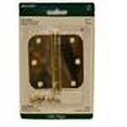 thumbnail image 2 of Brainerd 3-1/2" Brass Door Hinge 5/8" Radius 31488 Brainerd Door Hinges 31488, 2 of 2
