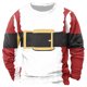 thumbnail image 2 of Sudadera sin capucha para hombre, informal, a la moda, con cuello redondo, estampado navideño, jersey de manga larga, blusa de poliéster para hombre, 2 of 5