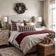 thumbnail image 2 of Funda de Almohada Decorativa MIULEE 36x14 Pulgadas Cuadros Rojos y Blancos, 2 of 5