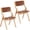 Brown,Natural, variant on Dining Chairs Wood Folding Chairs, Foldable Chairs Wooden Indoor Stackable Dining Chairs for Kitchen & Dining Room Chair Woven Seat & Webbing Back, Dining Chair Set of 2,Wooden Dining Chairs