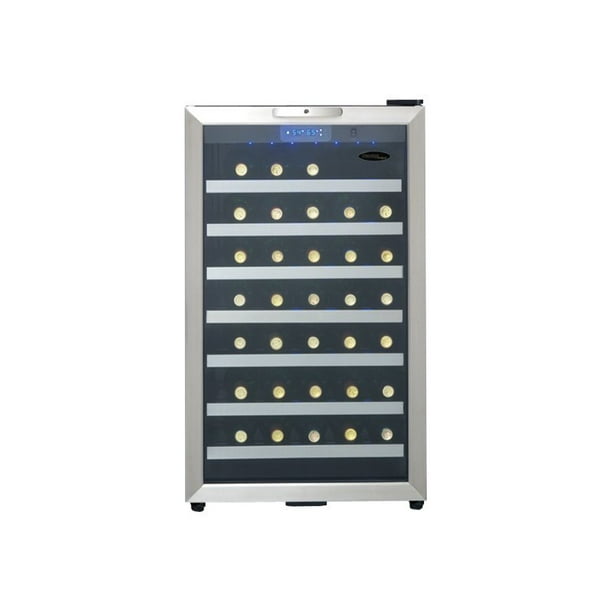 Danby DBC120BLS 3.3 Cuft. Beverage Center Holds 128 Cans Free Standing