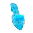 thumbnail image 4 of JWQFBC Princess Shoes Fancy Dress Multifunctional Beautiful Heels Slip on Shoe for Kids Blue, 4 of 9