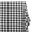 White / Black, variant on Flannel Brushed Cotton 1 Inch Gingham Check Plaid Yarn Dyed Hypoallergenic Fabric By The Yard For Sewing Apparel, Accessories, & Décor - Red / Black (1 Yard)
