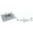 thumbnail image 2 of CRL SSDT3618 Brushed Stainless 36" Wide x 18" Deep Level 1 Protection Stainless Steel Shelf with Deal Tray, 2 of 4