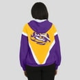 thumbnail image 5 of Women's WEAR by Erin Andrews Gold/Purple LSU Tigers Colorblock Full-Zip Hoodie Windbreaker Jacket, 5 of 5