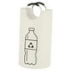 thumbnail image 5 of Bolsa de lavandería plegable de 82L, organizador de ropa, tela Oxford, ahorro de espacio para Blanco, 5 of 9