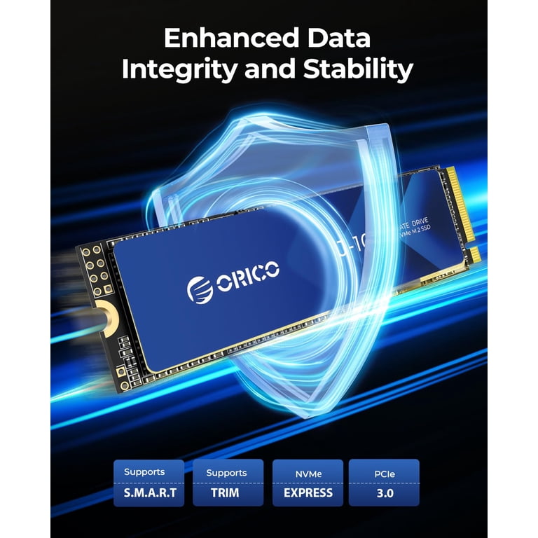 ORICO 2TB NVME M.2 SSD PCIe Gen3 x4 PCIe , 2280 Internal Solid