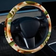 thumbnail image 2 of Cactus 14.5 Inch Printing PVC Leather Car Wheel Cover Auto Accessories Steering Wheel Cover, 2 of 6