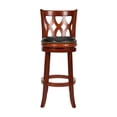 thumbnail image 2 of Home Square 29" Oak Bar Stool in Cherry Mahogany - Set of 3, 2 of 2