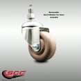 thumbnail image 2 of 3 Inch 316SS High Temp Glass Filled Nylon Swivel 3/8 Inch Threaded Stem Caster, 2 of 2