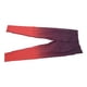 thumbnail image 5 of Pantalones de levantamiento de cadera para mujer, leggings de cintura alta, color rojo y morado degradado, talla L, 5 of 14