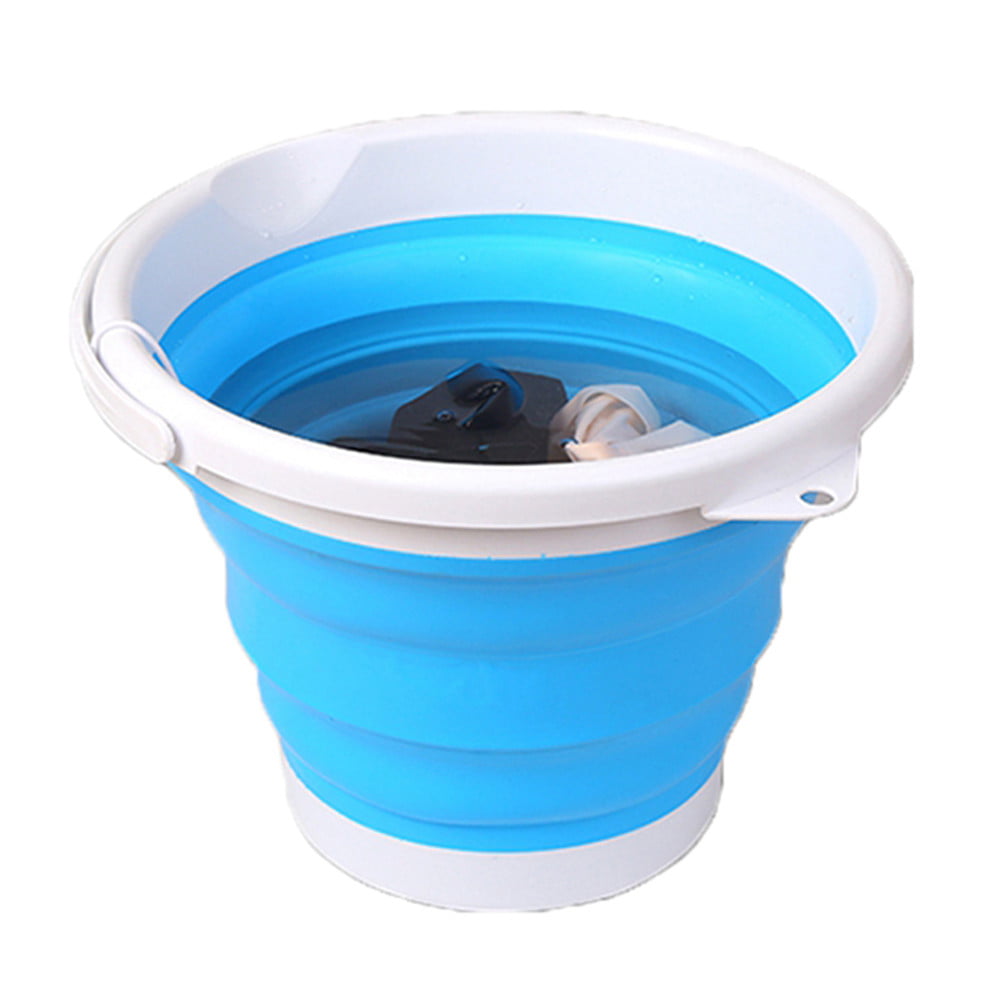 USB Powered Ultrasonic Turbine Clothes Washer with Foldable Bucket for Camping Dorms Business Trip College Rooms CABINA HOME Portable Mini Washing Machine 