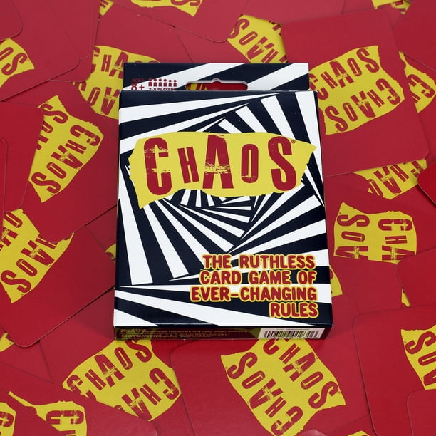 TDC Games Chaos Card Game - 2-6 Players - One deck of Cards