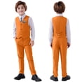 thumbnail image 2 of Suit Reskay de 5 piezas para niños con chaleco, pantalones y corbata, talla 12, 2 of 6