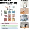 thumbnail image 2 of 1 Pc Calming Strategies Growth Mindset Posters Count to 20 Slowly Emotions Poster Calm down Corner Supplies Unframed Wall Art Paper for Therapy Office Bedroom 11.02x13.77 inch(28x35cm) DIY, 2 of 6