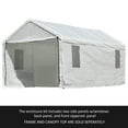 thumbnail image 4 of ShelterLogic Max AP 10' x 20' Canopy Enclosure Kit with Windows (Frame and Canopy not included), 4 of 5