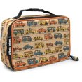 thumbnail image 1 of shiyou-Yummie Lunch Bag with Allergy Alert Cards - Traffic, Orange, 1 of 4