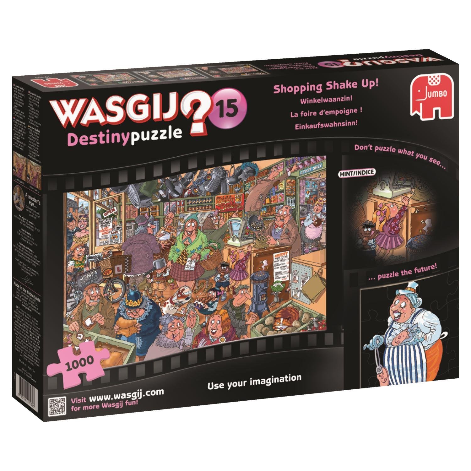 jumbo-wasgij-destiny-15-shopping-shake-up-jigsaw-puzzle-1000-piece