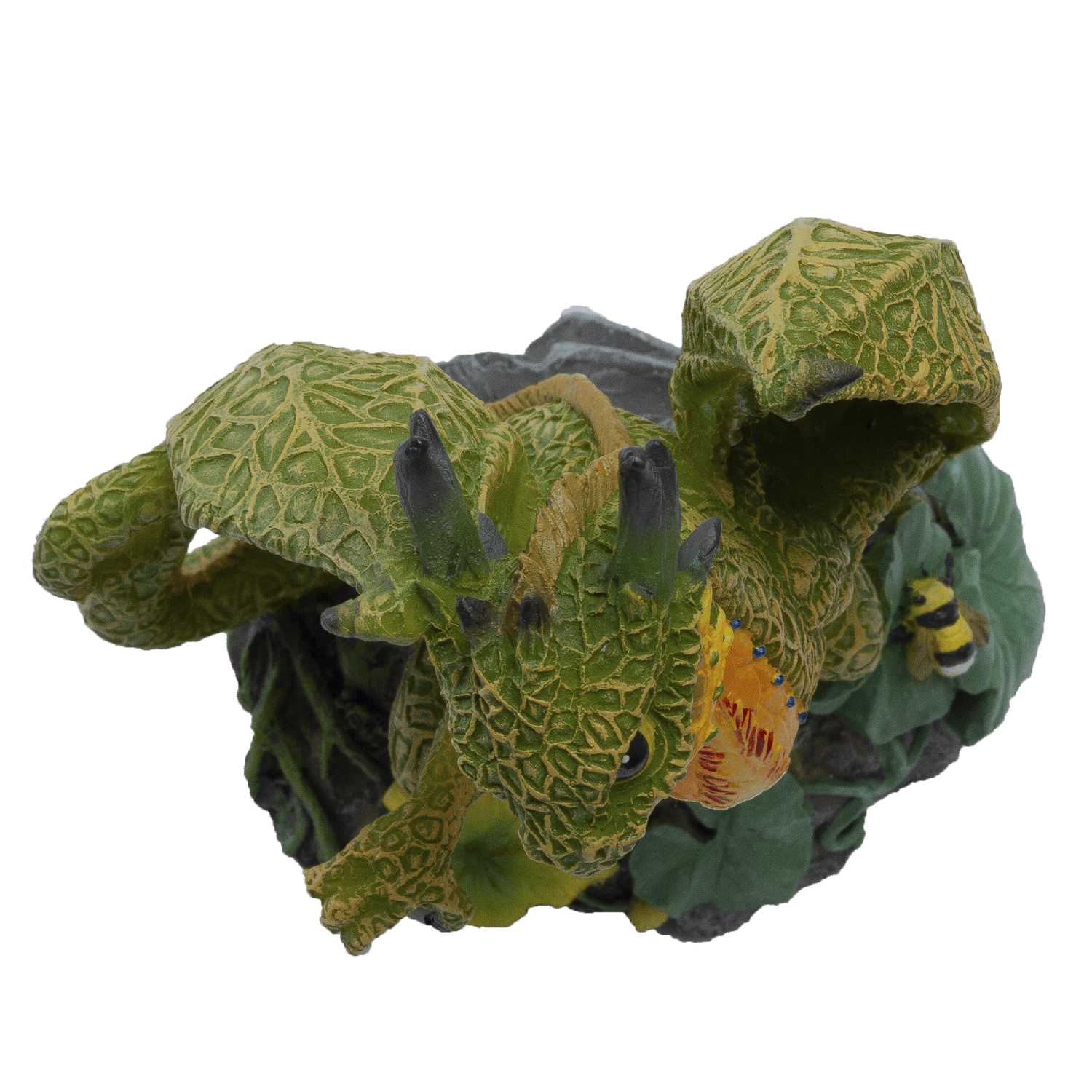 Dragon Fantasy Cantaloupe Dragon Resin Figurine