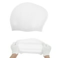 thumbnail image 5 of Unique Bargains 1 Pc Waterproof Solid Color Swim Cap for Women White, 5 of 6
