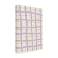 thumbnail image 3 of Canvas Wall Art - Pictufy Studio 'Lilac Grid' Wall Art for Living Room, Bedroom, or Office Décor by Trademark Fine Art - 16 x 24 Inches, 3 of 4