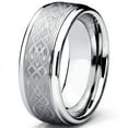 thumbnail image 2 of Metal Masters Mens Tungsten Carbide Ring Celtic Design 8mm, 2 of 7