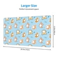 thumbnail image 2 of Pofeuu Corgi Dog 1 Print Mouse Pad,Rubber, Multipurpose Comfortable Waterproof Mousepad Desk Mat for Gamer Office Home, 2 of 8