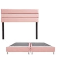 thumbnail image 1 of Box Base Cama King Size + Cabecera Logan Rosa Dicasa Pink, 1 of 8