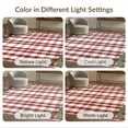 thumbnail image 7 of ODIKA 8'x10' Washable Area Rug Non-Shedding, Easy Care, Tartan Grid Motif Border Welcome Lettering Farmhouse Gingham Plaid Flowing for King Size Bedroom Under Bed, Master Suite, 7 of 7