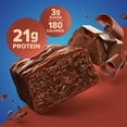 thumbnail image 5 of Pure Protein Bars, Chocolate Deluxe, 21g Protein, Gluten Free, 1.76 oz, 6 Ct, 5 of 7